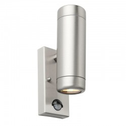 Odyssey - Outdoor Stainless Steel Up&Down PIR Wall Lamp Odyssey - Outdoor Stainless Steel Up&Down PIR Wall Lamp