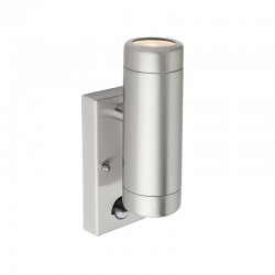 Odyssey - Outdoor Stainless Steel Up&Down PIR Wall Lamp Odyssey - Outdoor Stainless Steel Up&Down PIR Wall Lamp