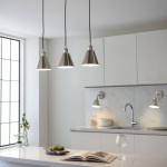 Hal - Bright Nickel 3 Light over Island Fitting Hal - Bright Nickel 3 Light over Island Fitting