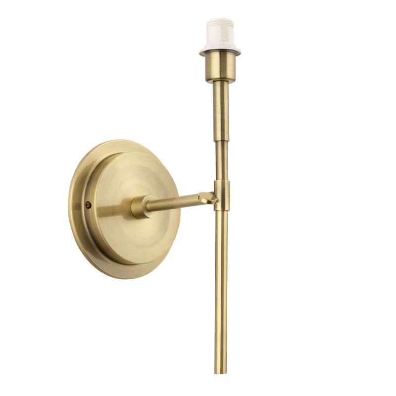 Endon-97872 - Rennes - Base Only - Antique Brass Wall Lamp