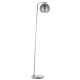 Endon-97978 - Dimple - Smoked Dimpled Glass & Chrome Single Floor Lamp