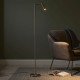 Endon-98116 - Dedicated Reader - Satin Nickel LED Floor Lamp