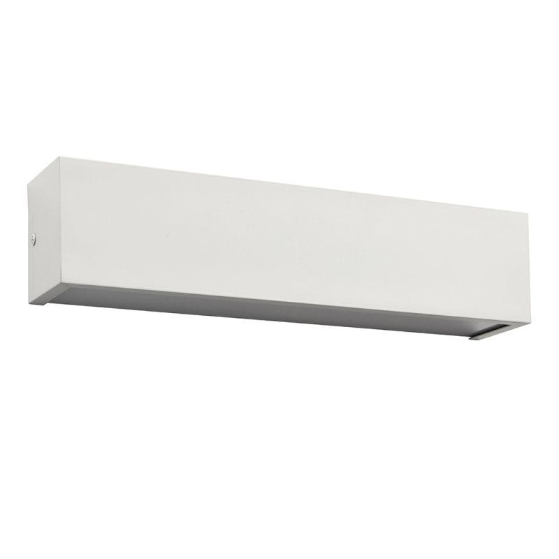 Saxby-98441 - Shale - LED Matt White & Frosted Glass CCT Wall Lamp