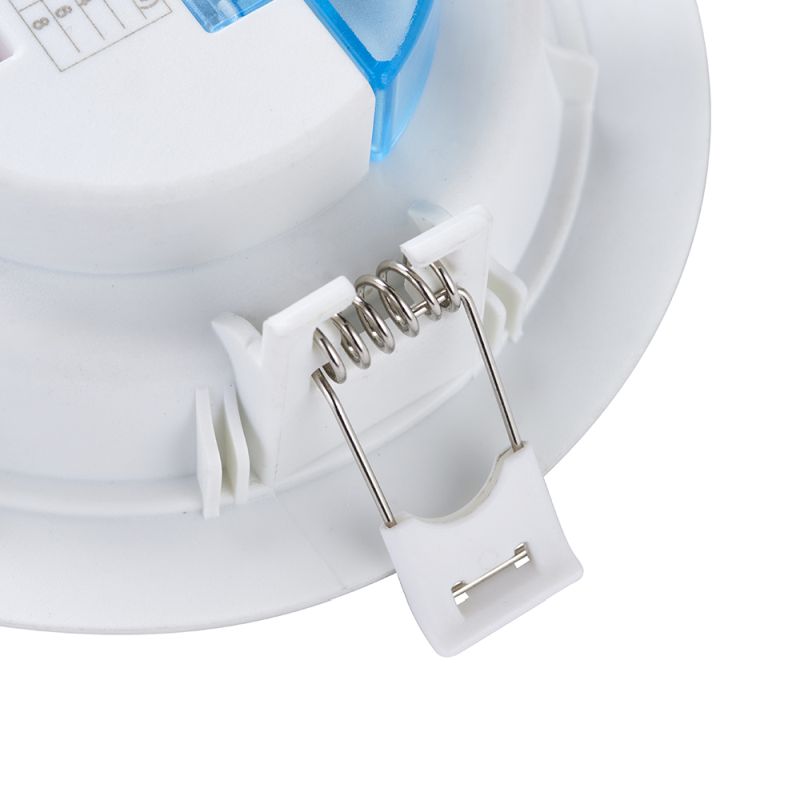 Bathroom Lights - StratusDisc - LED CCT Matt White Recessed Downlight Saxby-98450 - StratusDisc - LED CCT Matt White Recessed Downlight