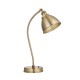 Endon-98747 - Franklin - Antique Brass Table Lamp