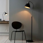 Franklin - Aged Pewter & Matt Black Floor Lamp Franklin - Aged Pewter & Matt Black Floor Lamp