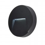Severus CCT - Outdoor LED Black & Clear Wall Lamp