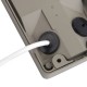 Saxby-99546 - Severus - Grey Downlight Surface CCT Vertical Brick Light