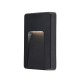 Saxby-99547 - Severus CCT - Outdoor LED Black & Clear Vertical Wall Lamp