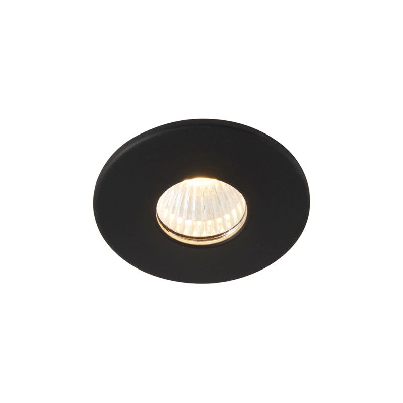 Saxby-99557 - Lalo - LED 3000K Micro Black Recessed Downlight