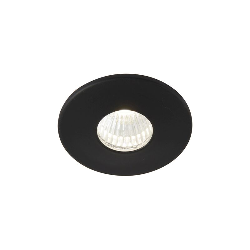 Saxby-99558 - Lalo - LED 4000K Micro Black Recessed Downlight