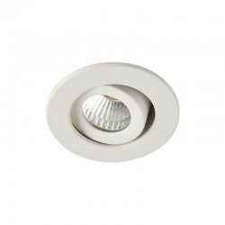 Lalo - LED 4000K Micro White Recessed Tilt Downlight Lalo - LED 4000K Micro White Recessed Tilt Downlight