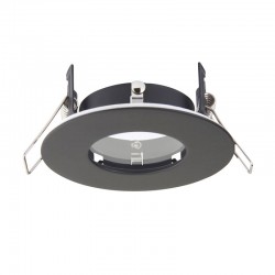 Speculo - Round Matt Black Recessed Downlight IP65 Speculo - Round Matt Black Recessed Downlight IP65