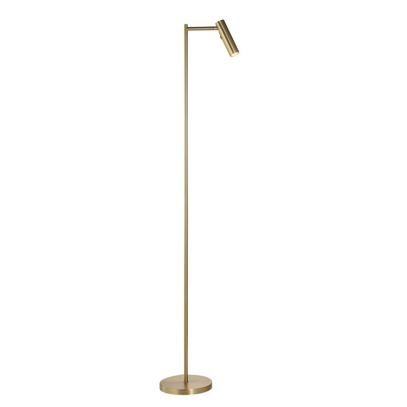 Endon-99774 - Dedicated Reader - Gold LED Floor Lamp