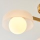 - Boss - Brushed Aged Brass 3 Light Centre Fitting with Frosted & Opal Glass Endon-120631 - Boss - Brushed Aged Brass 3 Light Centre Fitting with Frosted & Opal Glass