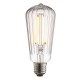 Endon-80180 - Endon - E27 Clear Ribbed Pear Shape Bulb 4W