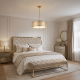 Endon-101569 - Cordero - Gold 3 Light Pendant with Frosted Diffuser