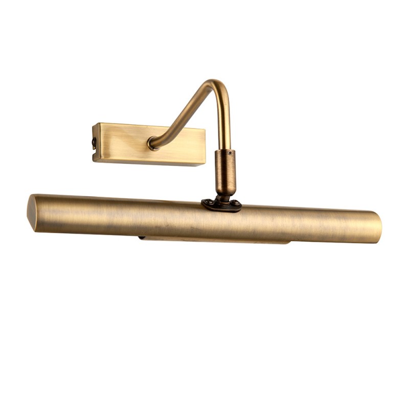 Endon-PL-LEDG9-AN - Linton - Antique Brass Picture Lamp