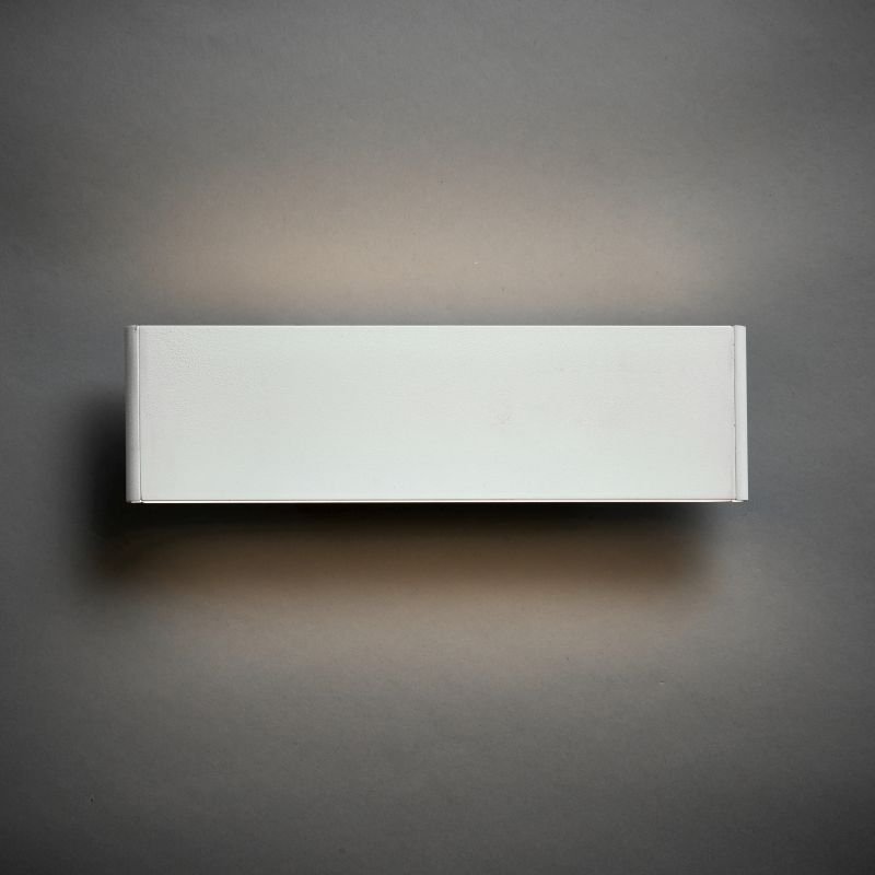 Wall Lights - Bodhi 285 - LED Textured Matt White Wall Lamp Endon-Collection-70118 - Bodhi 285 - LED Textured Matt White Wall Lamp