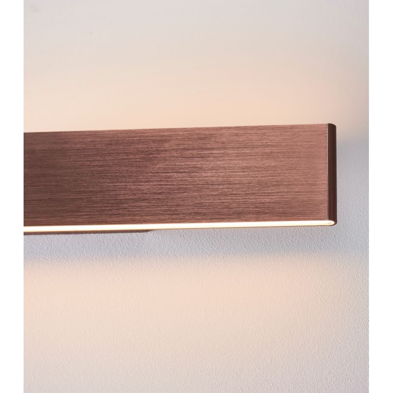 Wall Lights - Bodhi 485 - LED Brushed Copper Wall Lamp Endon-Collection-70122 - Bodhi 485 - LED Brushed Copper Wall Lamp