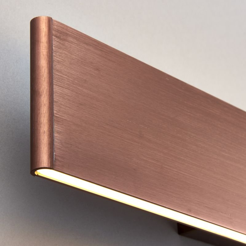 Wall Lights - Bodhi 485 - LED Brushed Copper Wall Lamp Endon-Collection-70122 - Bodhi 485 - LED Brushed Copper Wall Lamp