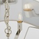 Endon-Collection-73021 - Harvey - Vintage White & Bright Nickel 3 Light Pendant