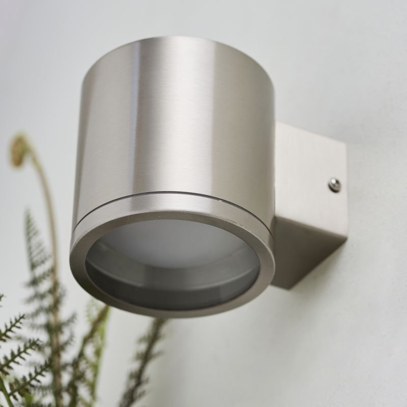 Outdoor - Nio - LED Marine Grade Brushed Stainless Steel Wall Lamp Endon-Collection-73193 - Nio - LED Marine Grade Brushed Stainless Steel Wall Lamp