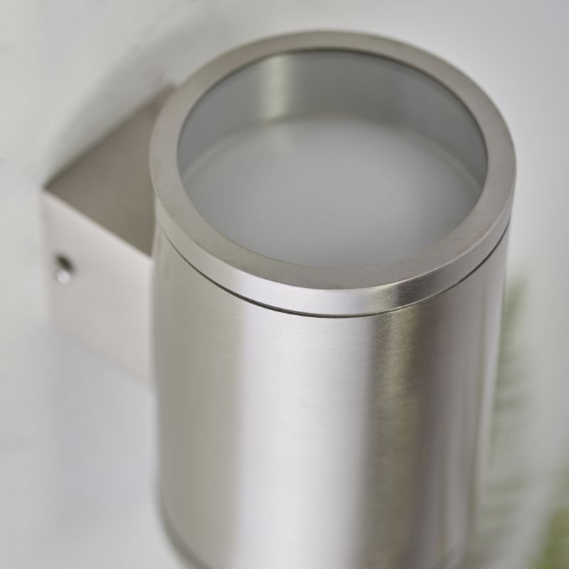 Outdoor - Nio - LED Marine Grade Brushed Stainless Steel Up&Down Wall Lamp Endon-Collection-73194 - Nio - LED Marine Grade Brushed Stainless Steel Up&Down Wall Lamp