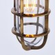 Ceiling Lights - Elcot - Burnished Brass & Clear Glass Pendant Endon-Collection-75792 - Elcot - Burnished Brass & Clear Glass Pendant