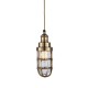 Ceiling Lights - Elcot - Burnished Brass & Clear Glass Pendant Endon-Collection-75792 - Elcot - Burnished Brass & Clear Glass Pendant