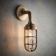 Wall Lights - Elcot - Burnished Brass & Clear Glass Wall Lamp Endon-Collection-75793 - Elcot - Burnished Brass & Clear Glass Wall Lamp