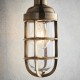 Wall Lights - Elcot - Burnished Brass & Clear Glass Wall Lamp Endon-Collection-75793 - Elcot - Burnished Brass & Clear Glass Wall Lamp