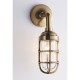 Wall Lights - Elcot - Burnished Brass & Clear Glass Wall Lamp Endon-Collection-75793 - Elcot - Burnished Brass & Clear Glass Wall Lamp