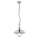 Ceiling Lights - Langley - Bright Nickel & Clear Glass Fisherman Pendant Endon-Collection-75957 - Langley - Bright Nickel & Clear Glass Fisherman Pendant