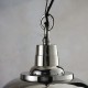 Ceiling Lights - Langley - Bright Nickel & Clear Glass Fisherman Pendant Endon-Collection-75957 - Langley - Bright Nickel & Clear Glass Fisherman Pendant