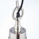 Ceiling Lights - Langley - Bright Nickel & Clear Glass Fisherman Pendant Endon-Collection-75957 - Langley - Bright Nickel & Clear Glass Fisherman Pendant