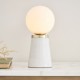 Endon-Collection-75968 - Otto - White Glass, Gold and White Marble Table Lamp