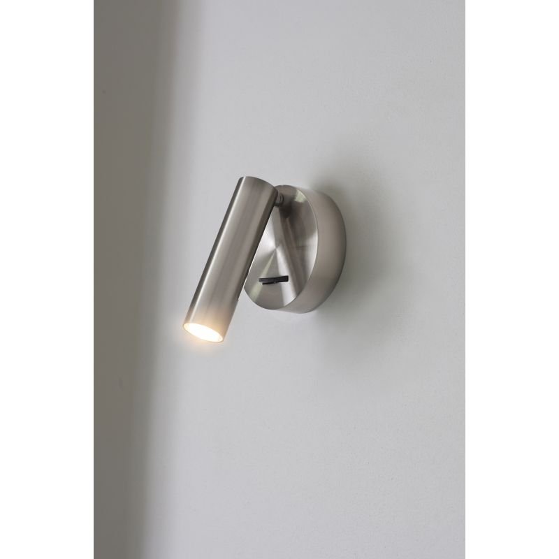 Wall Lights - Staten - LED Brushed Aluminium Reading Wall Lamp Endon-Collection-76343 - Staten - LED Brushed Aluminium Reading Wall Lamp