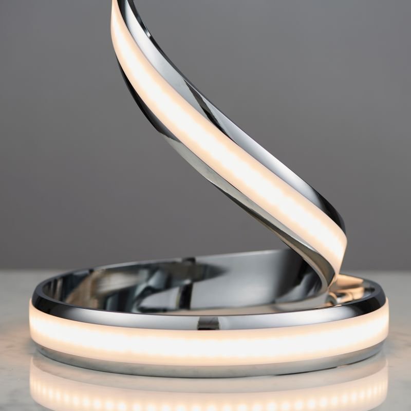 Table & Floor Lamp - Aria - LED Polished Chrome 700lm Table Lamp Endon-Collection-76412 - Aria - LED Polished Chrome 700lm Table Lamp