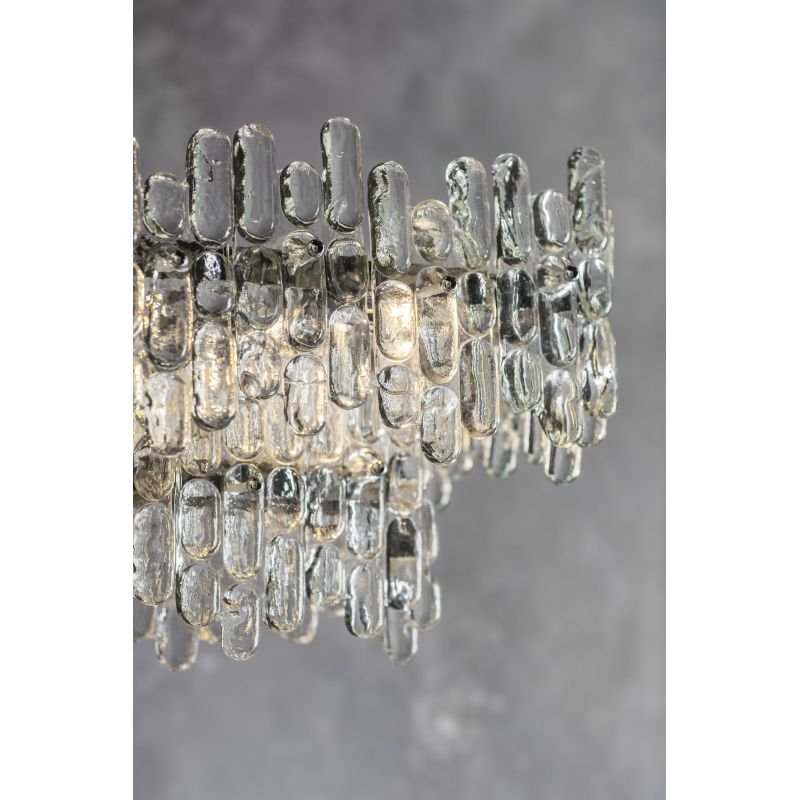 Endon-Collection-76436 - Maya - Ice Crystal & Polished Chrome 12 Light Chandelier