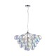 Endon-Collection-76450 - Infinity - Multicolored Glass & Chrome 6 Light Centre Fitting