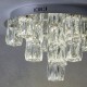 Crystal & Acrylic - Prisma - LED Crystal & Chrome Semi Flush Endon-Collection-76479 - Prisma - LED Crystal & Chrome Semi Flush