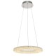Ceiling Lights - Neve - LED Crystal & Chrome 1 Light Ring Fitting Endon-Collection-76482 - Neve - LED Crystal & Chrome 1 Light Ring Fitting