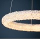 Ceiling Lights - Neve - LED Crystal & Chrome 1 Light Ring Fitting Endon-Collection-76482 - Neve - LED Crystal & Chrome 1 Light Ring Fitting