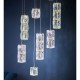 Ceiling Lights - Prisma - LED Crystal & Chrome Cluster Pendant Endon-Collection-76489 - Prisma - LED Crystal & Chrome Cluster Pendant