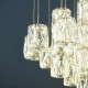 Ceiling Lights - Prisma - LED Crystal & Chrome Cluster Pendant Endon-Collection-76489 - Prisma - LED Crystal & Chrome Cluster Pendant