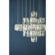 Ceiling Lights - Prisma - LED Crystal & Chrome Cluster Pendant Endon-Collection-76489 - Prisma - LED Crystal & Chrome Cluster Pendant