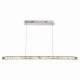 Kitchen Lights - Prisma - LED Crystal & Chrome Linear over Island Fitting Endon-Collection-76491 - Prisma - LED Crystal & Chrome Linear over Island Fitting