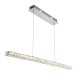 Kitchen Lights - Prisma - LED Crystal & Chrome Linear over Island Fitting Endon-Collection-76491 - Prisma - LED Crystal & Chrome Linear over Island Fitting