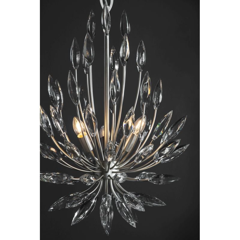 Ceiling Lights - Orianna - Crystal & Silver Champagne Cente Fitting Endon-Collection-76505 - Orianna - Crystal & Silver Champagne Cente Fitting